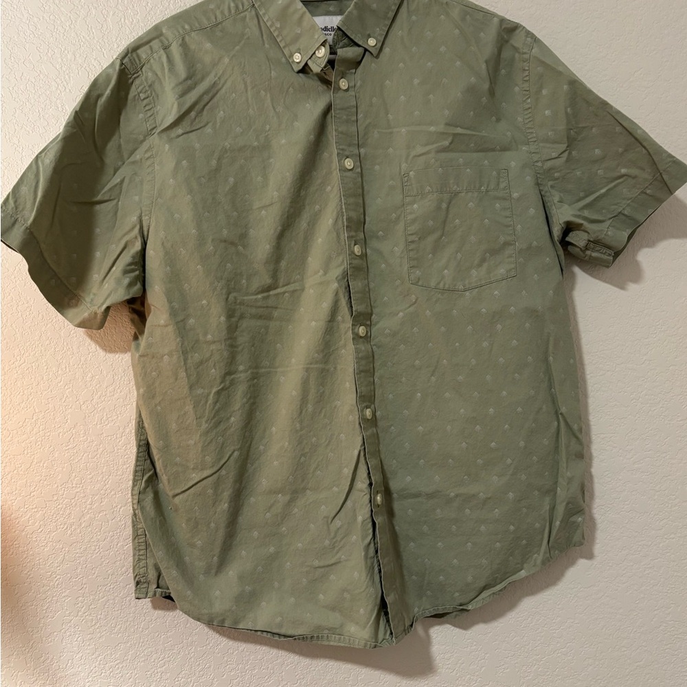 Goodfellow & Co Green Casual Button Down Shirt